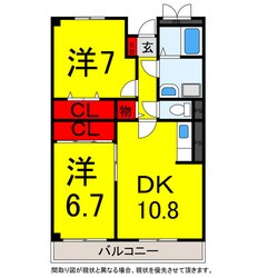 四街道駅 徒歩15分 2階の物件間取画像